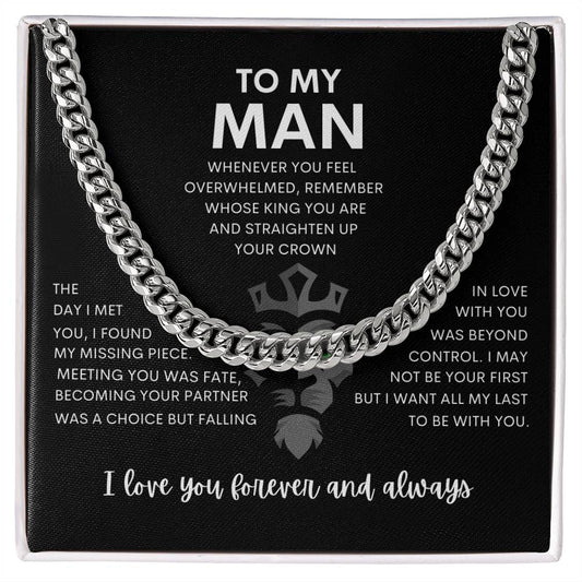 To My Man - Cuban Chain